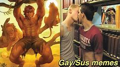 Gay Memes But If You Laugh,You Have To Let Tarzan Watch You kiss Your Homie | GAY/ SUS MEMES PT 1
