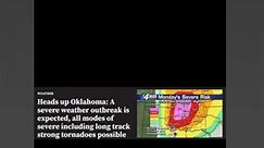 #tornado #hail #beprepared #OK #weather #oklahoma | Michael Falen