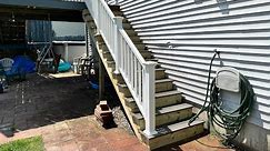Building Deck stairs