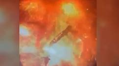 Video shows fiery slag eruption in Algoma Steel blast furnace