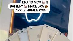  APPLE MOBILE POINT on Instagram: "iPhone 6 64gb 🔥only 5999🔥"