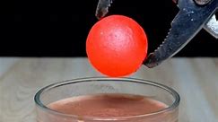 Red Hot Ball Experiments on Instagram: "1000°C RHCB vs Chocolate Milk 🍫😱#satisfying #experiment #science #asmrsounds | Please follow Us on Snapchat link in Description"