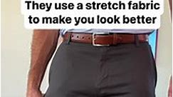 Stretch khaki pants