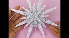 snowflake from clothes peg ⭐❄️