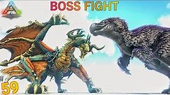 Dodo Rex VS Nightmare Dragon Boss Fight 🔥🔥 : Ark Dragon Hunter S4 : ARK Survival Evolved : Part 59