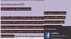 20_ Hybrid Coronary Revascularization (HCR), Cardiac Surgery Complete Guide Shahzad
