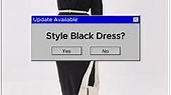 Style Inspo : Ways To Wear A Simple Black Dress 🖤