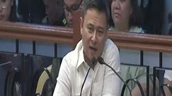 Senator Ronald Bato Dela Rosa interpolates Sen. Sonny Angara