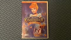 Cinderella II dreams come true 2007 DVD menu