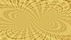 Luxury gold motion infinite background. Fancy golden metallic yellow color glow. Texture gold infinity swirling torus.