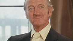 David Niven holds forth
