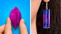 Cool Epoxy Resin Decorative Crafts And DIY Accessory & Jewelry Ideas
