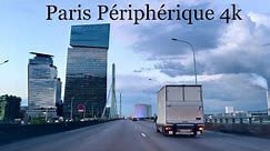 Paris drive 4k - Périphérique Sunset