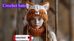 Crochet winter ladies hats/crochet handmade hats