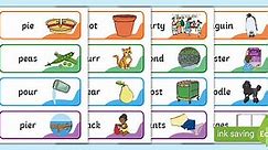 Initial p Sound Word Cards