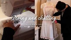 Making a French Maid inspired apron/Get to know me