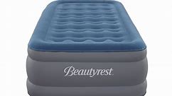 Beautyrest Extraordinaire 15" Twin Inflatable Blow-up Air Bed Mattress with Built-in Pump