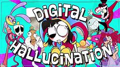 【 The Amazing Digital Circus Song 】 Digital Hallucination ( LYRIC VIDEO )