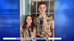 Young women become trailblazing Eagle Scouts