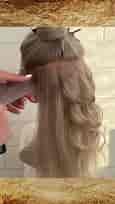 How to curl hair with flat iron Curls tutorial