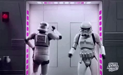 Find funny gifs, cute gifs, reaction gifs and more. Star Wars Party Hard GIF by funk - Find & Share on GIPHY