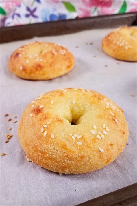 Combine with a spatula, then knead with your hands until you have a smooth dough. Mozzarella Dough Bagels - 101 Simple Recipe