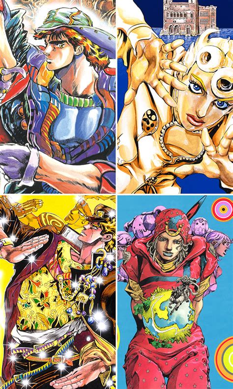 Bizarre drawings jojo character art jojo bizzare adventure character design manga sketches cartoon. JoJo's Bizarre Adventure Art Exhibition Hits Tokyo This August