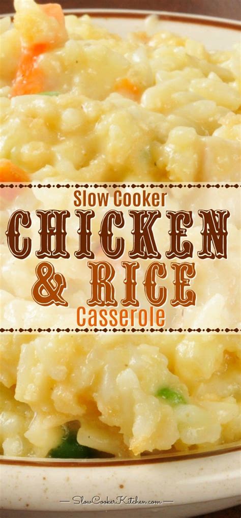 Cooking your chicken inside of corn husks will infuse it with a nice natural nutty corn taste, and the bone broth will add extra. Crock Pot Chicken and Rice | Recipe | Crock pot chicken ...