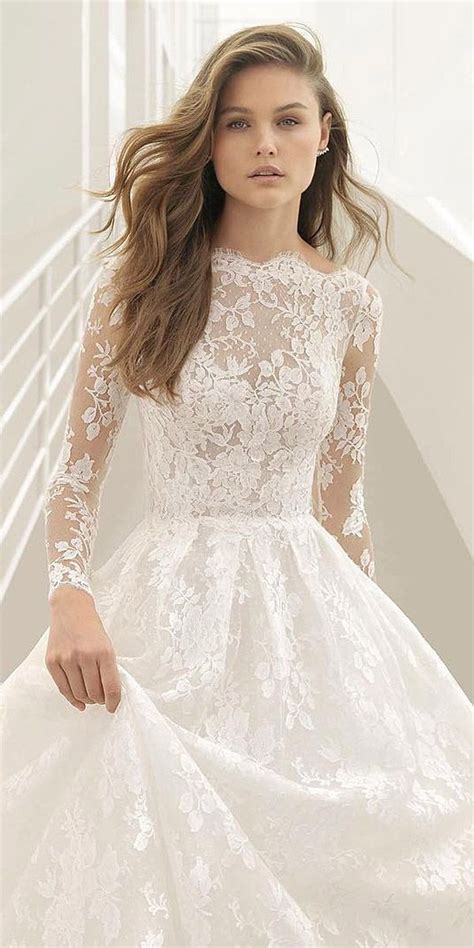 Überzeuge dich bei deinem persönlichen anprobetermin von der einzigartigen qualität und den tollen designs unserer einzigartigen brautkleider. 21 Illusion Long Sleeve Wedding Dresses You'll Like ...