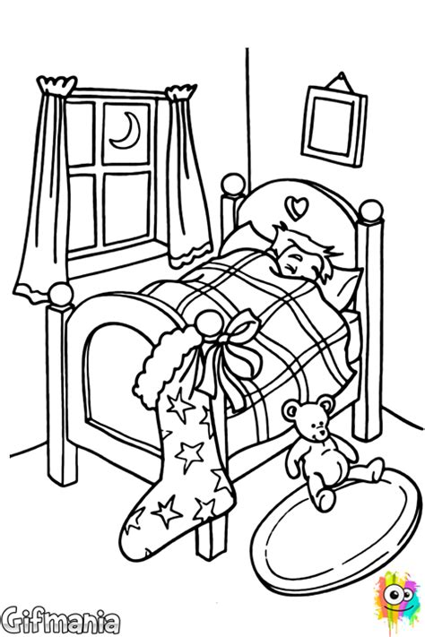 Bedroom #63408 (Buildings and Architecture) - Printable coloring pages