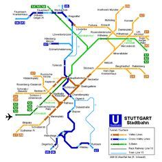 The stuttgart stadtbahn is not a real metro, but a light rail system the stuttgart stadtbahn uses standard european gauge (1435 mm), whereas the former tram system was narrow gauge (1000 mm). This map received significant study on my trip. -Stuttgart ...