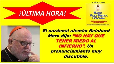 September 1953 in geseke) ist erzbischof von münchen und freising und vorsitzender der deutschen bischofskonferenz. ¡ÚLTIMA HORA! - El cardenal Reinhard Marx ha dicho que ...