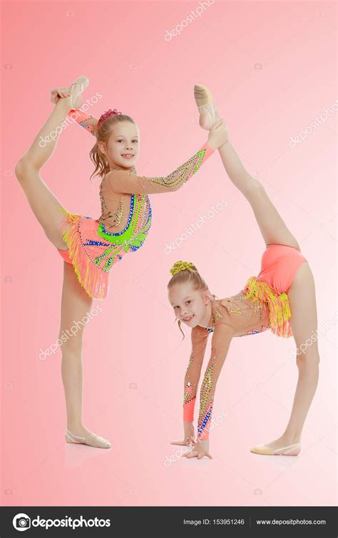 #stretching #contortionist #stretches #flexiblegirl #flexible #flexibility ☆official network channel☆ subscribe: Two girls gymnast sitting on splits. — Stock Photo ...