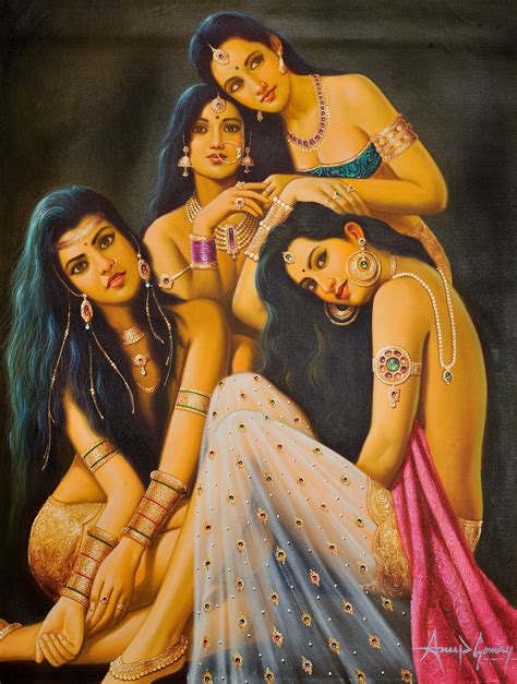 The prana (vital sustaining force; Indian Beauties