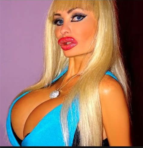 She's a buxomy brazilian pervert. This self-proclaimed bimbo just spent $45,000 to look like ...