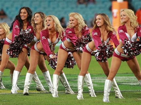 Click on a thumbnail for a larger photo in a new window. New look Panthers cheer squad turn up the heat in the NRL ...