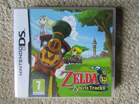 Nintendo ds juego la leyenda de zelda phantom hourglass en caja con manual de estados unidos ver. The Legend Of Zelda - Spirit Tracks - Nintendo DS ...