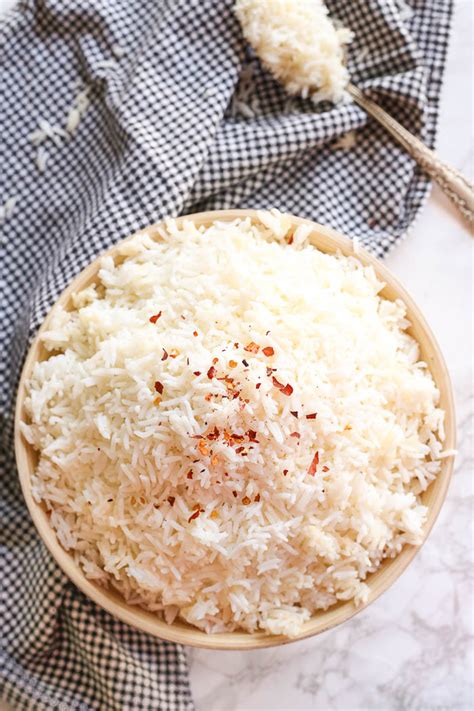 White basmati rice is higher in calories and carbs compared to regular white rice. Instant Pot Basmati Rice: Easy, Quick, and Fragrant!