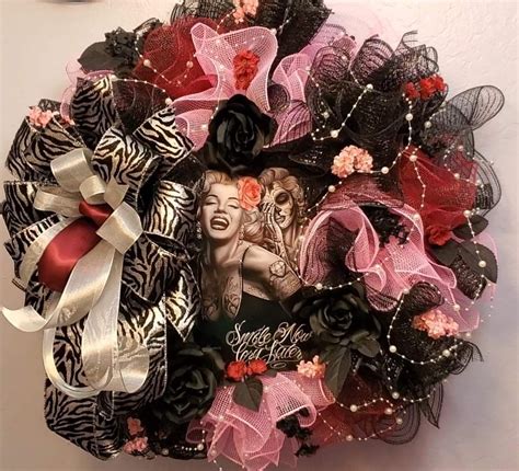 Unfollow marilyn monroe decorations to stop getting updates on your ebay feed. Marilyn Monroe wreath, wall or inside door decor | Wreath wall decor, Wreaths, Door decorations