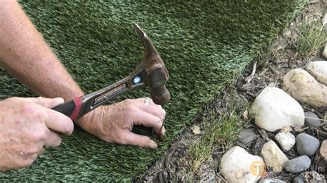 Artificial grass installation on soil is fully porous and the products are uv protected. How To Install Artificial Grass Over Dirt - LetsFixitUp.com