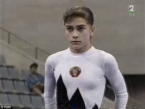 At the 1992 barcelona games. Gymnast Oksana Chusovitina is now 41 and competing in her ...