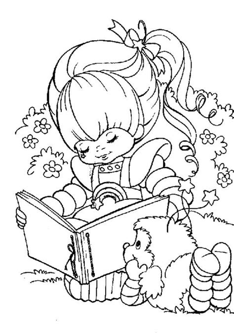 Choose your favorite coloring page and color it in bright colors. Rainbow Brite Coloring Pages - GetColoringPages.com