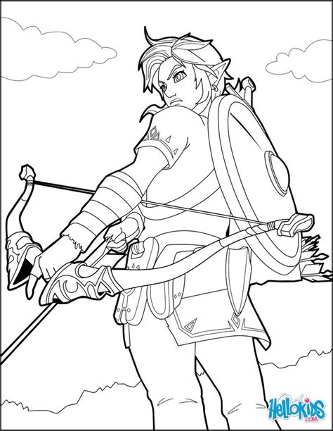 That isn't to say it is. Link coloring page from the famous Zelda video game . More ...