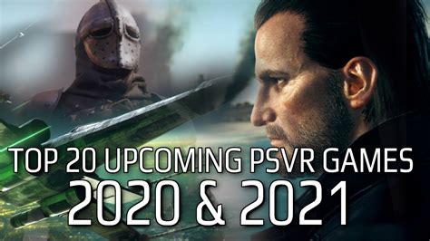 We've got you covered with our list of 38 titles on the way this year. Top 20 Upcoming PlayStation VR Games In 2020 & 2021 - YouTube