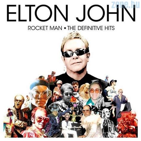 And i think it's gonna be a long, long time 'til touch down brings me round again to find i'm not the man they think i am at home oh no no no, i'm a rocket man rocket man burning out his fuse up here alone. Zene.hu - Elton John: Rocket Man - The Definitive Hits ...
