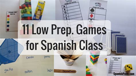 Online spanish classes can also improve your communication skills. 11 No & Low Prep Games for Spanish Class - Spanish Profe