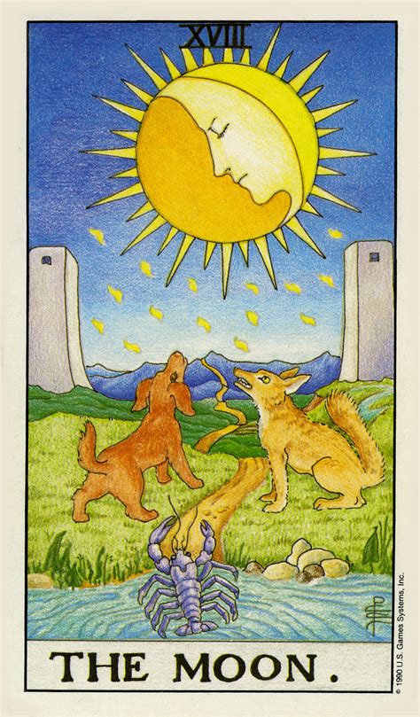 What you dream of falls under the auspice of this card and especially dreams that help you understand your own emotions and relationships. Interview with Rachel Pollack | Tarot