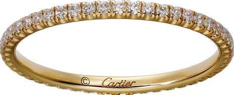 Add to my wish list. CRB4212000 - Étincelle de Cartier wedding band - Yellow ...