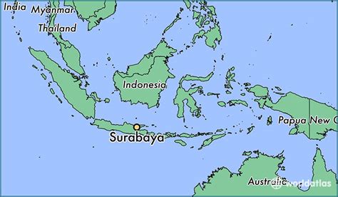 Lonely planet's guide to indonesia. Where is Surabaya, Indonesia? / Surabaya, East Java Map ...