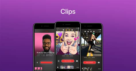 Simply use the apps available on your iphone and ipad and edit or create videos, as you like. Clips - A New Video App - Apple (AU)